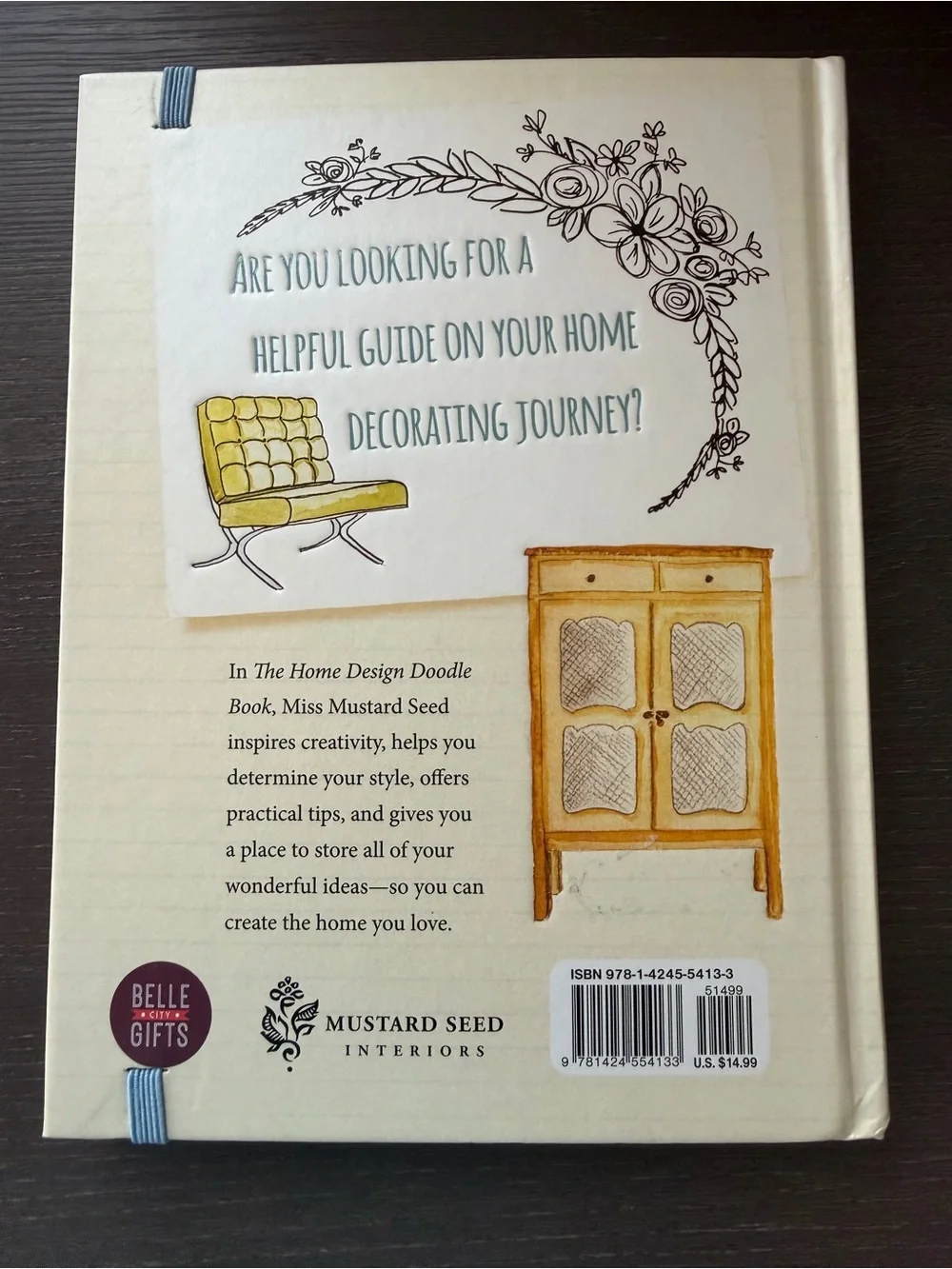 Home Design Doodle Book Marian Parsons Miss Mustard Seed Unused
